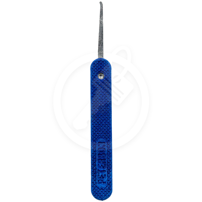 Peterson Lock Pick | Hook 2 0.015 Slender | Stainless Steel Lock Pick Peterson Manufacturing