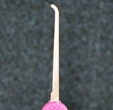 Peterson Lock Pick | Hook 7 Euro Slender 0.018 | Stainless Steel Lock Pick Peterson Manufacturing