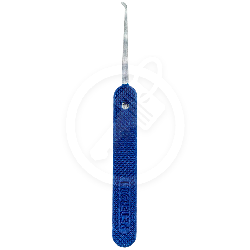 Peterson Lock Pick | Hook 7 Slender 0.015 | Stainless Steel Lock Pick Peterson Manufacturing