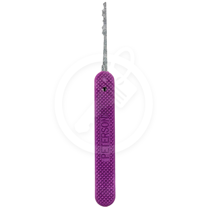 Peterson Lock Pick | Long Ripple Euro Slender 0.018 | Government Steel Lock Pick Peterson Manufacturing