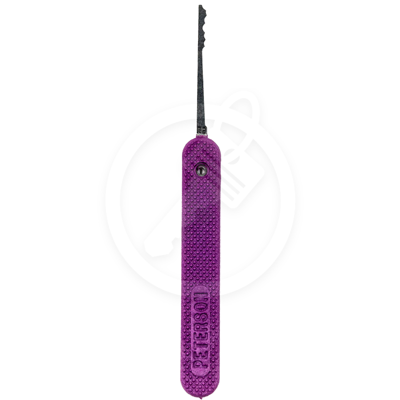 Peterson Lock Pick | Mini Ripple 2 Euro Slender 0.018 | Government Steel Lock Pick Peterson Manufacturing