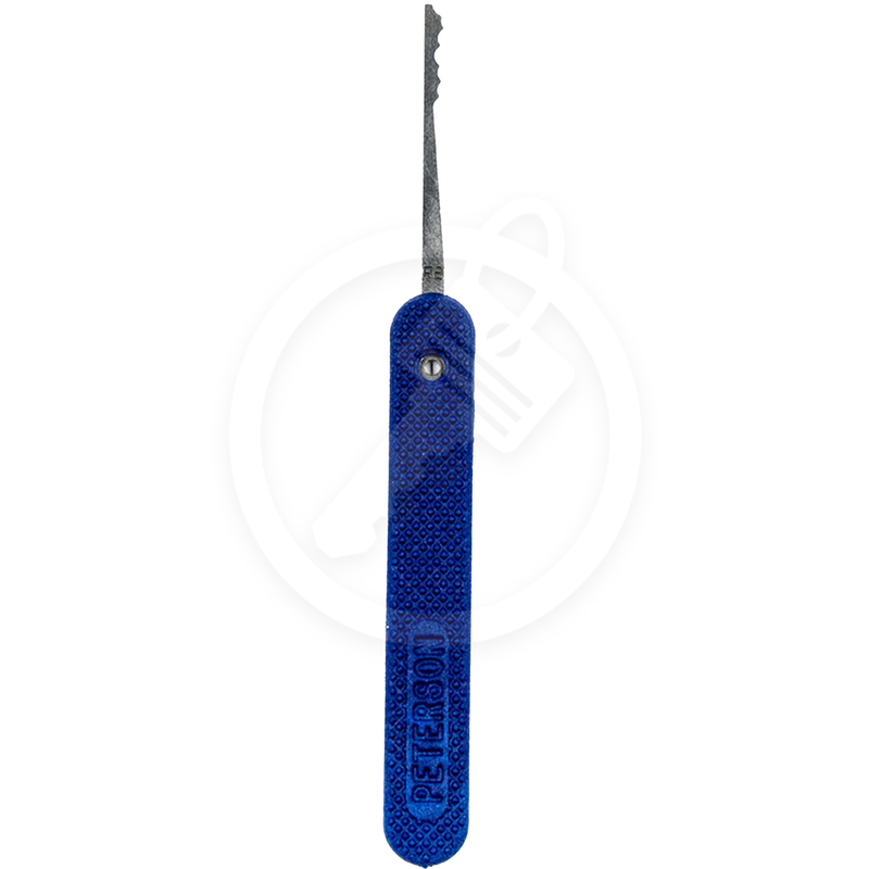 Peterson Lock Pick | Mini Ripple 2 Slender 0.015 | Stainless Steel Lock Pick Peterson Manufacturing