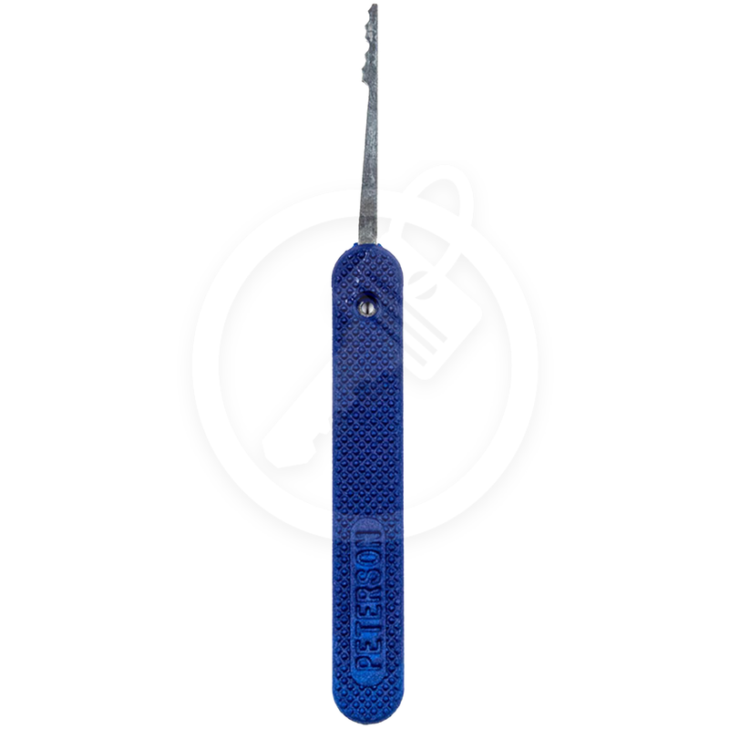 Peterson Lock Pick | Mini Ripple 3 Slender 0.015 | Government Steel Lock Pick Peterson Manufacturing