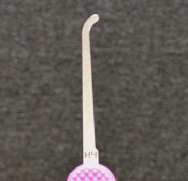Professional Hook 4 Euro Slender 0.018 Lock Picking Tool Lock Pick Peterson Manufacturing