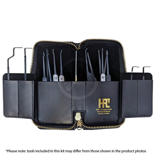HPC Deluxe Pick Set, 16 Tools Lock Pick Set Hudson-ESP-HPC