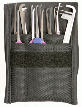 Professional Lock Pick Set Happy Hooker 0.025 Government Steel Nylon Case Lock Pick Set Peterson Manufacturing