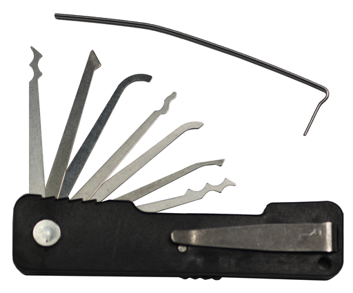 RCS Jack Knife Style Folding Pick Set Lock Pick Set RCS