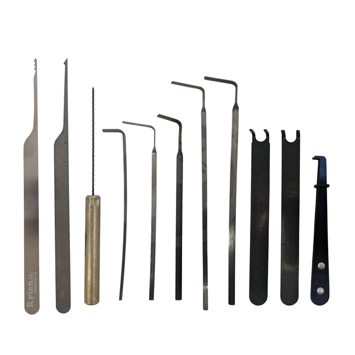 Rytan 16pc Type-4 Lock Pick Set Lock Pick Set Rytan