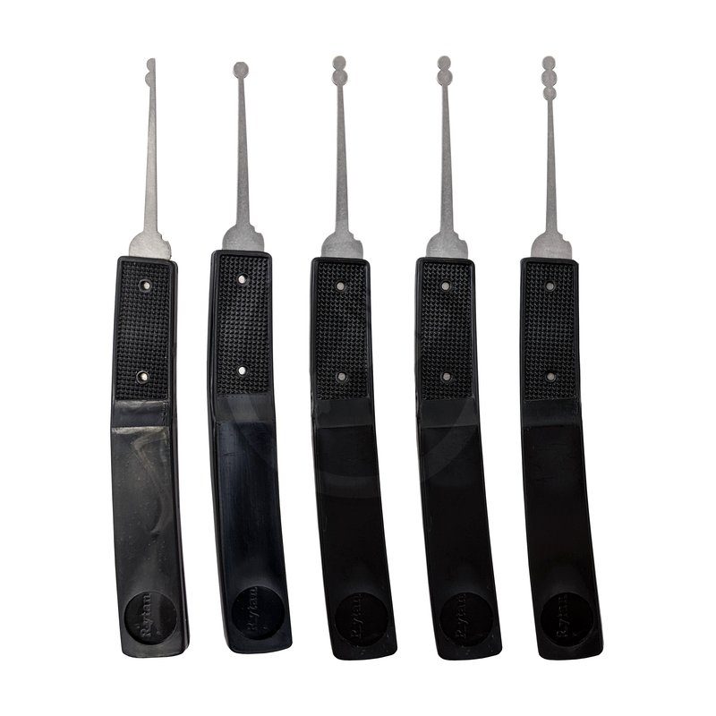Rytan 50pc Lock Pick Set Type-6 w/"Mini-Blue" Lock Pick Set Rytan