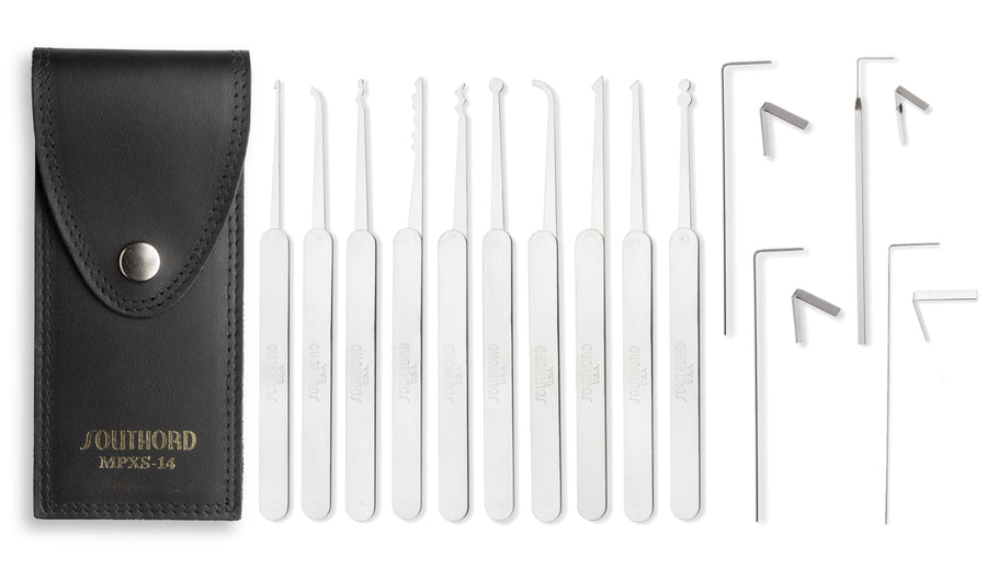 SouthOrd 14pc Lock Pick Set Lock Pick Set Southord