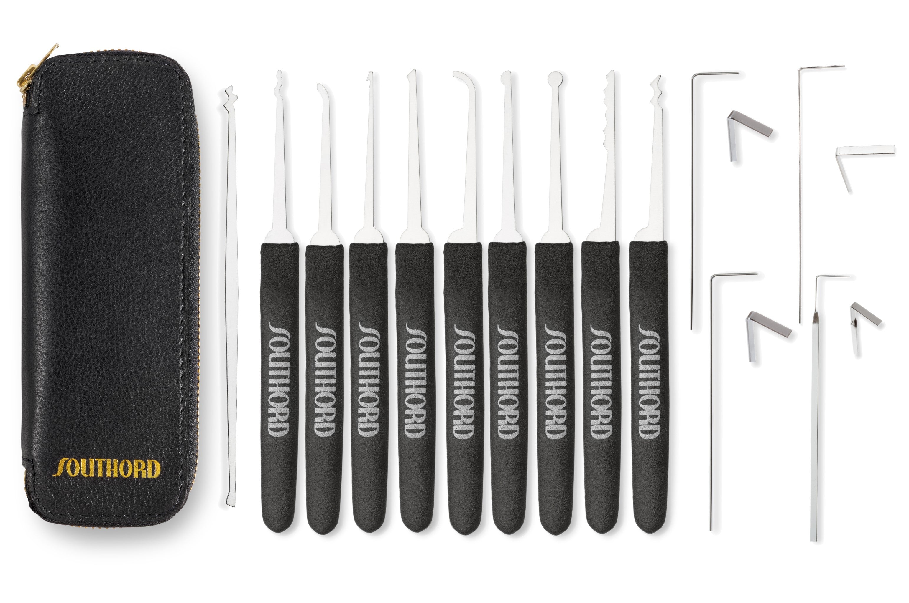 SouthOrd 14pc Polymer Handle Lock Pick Set — CLK Supplies