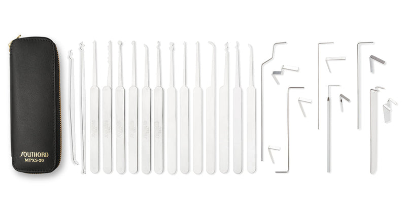 SouthOrd 20pc Lock Pick Set Lock Pick Set Southord