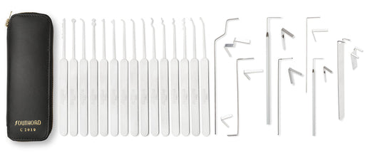SouthOrd 22pc Slim Line Style Lock Pick Set Lock Pick Set Southord