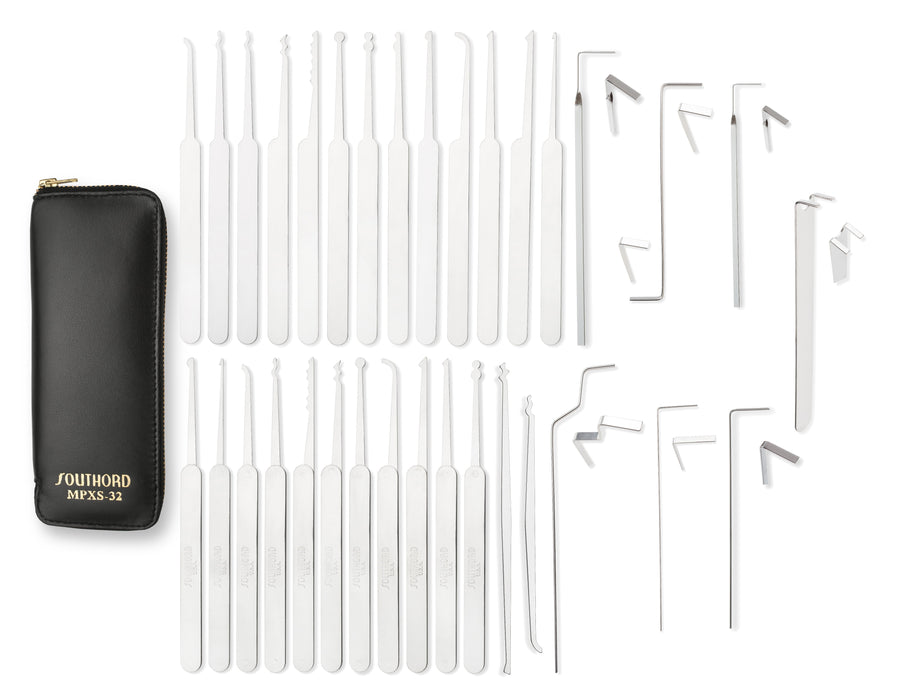 チンピラさん　ガルム&GRK OUTCLIP LP20C 2台フルセット SouthOrd 32pc Lock Pick Set — CLK Supplies