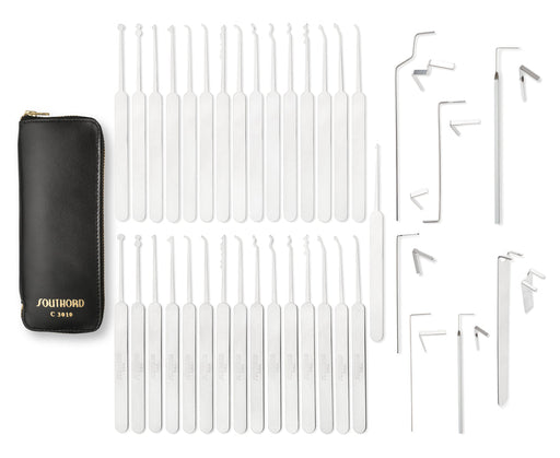 SouthOrd 38pc Slim Line Type Lock Pick Set Lock Pick Set Southord