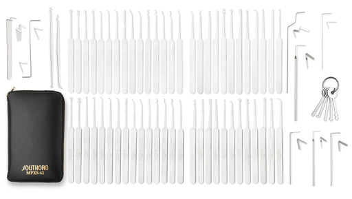 SouthOrd 69pc Lock Pick Set with Metal Handles Lock Pick Set Southord