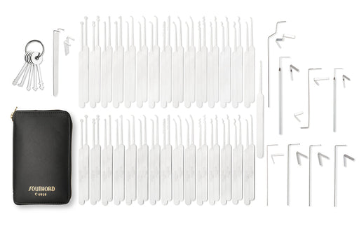 SouthOrd 75pc Slim Line Type Lock Pick Set Lock Pick Set Southord