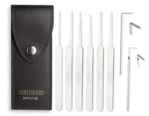 SouthOrd 8pc Lock Pick Set Lock Pick Set Southord