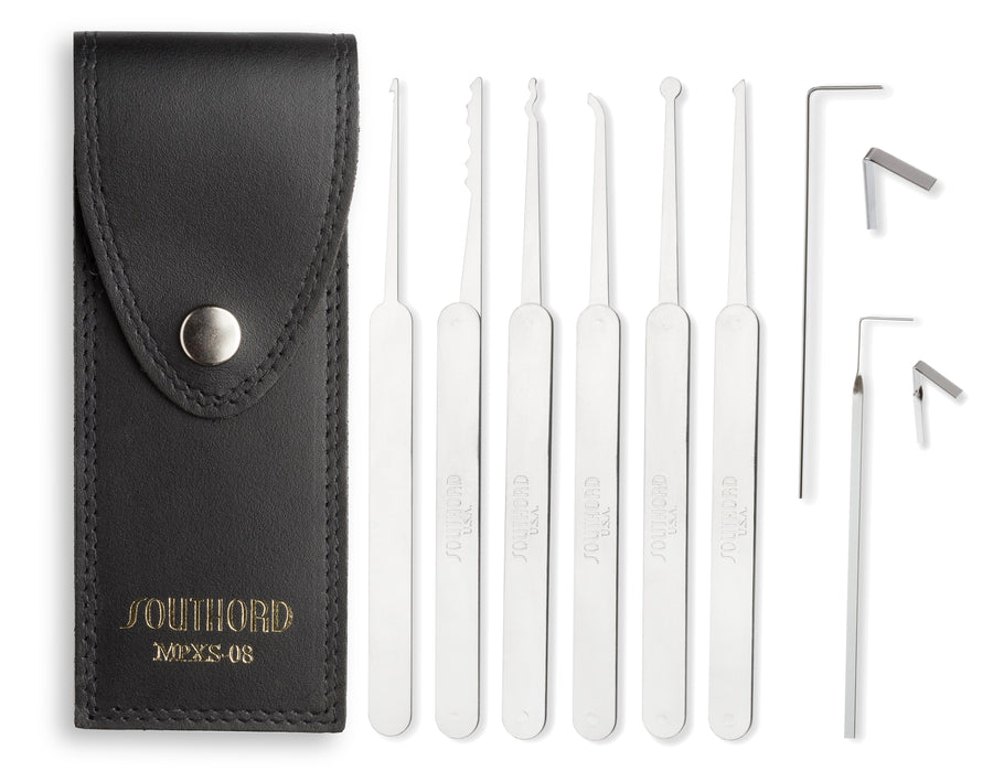 SouthOrd 8pc Lock Pick Set Lock Pick Set Southord