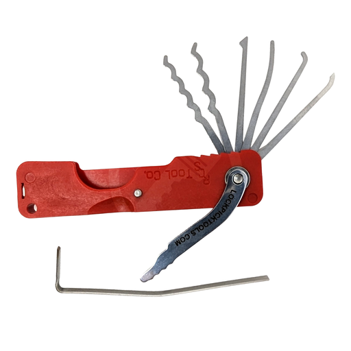 "The Responder" Jack Knife Folding Pick Set Lock Pick Set RCS