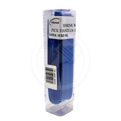 Peterson Lock Pick Shrink Wrap | Shrink Wrap Pick Handles | Blue Lock Pick Shrink Wrap Peterson Manufacturing