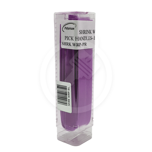 Peterson Lock Pick Shrink Wrap | Shrink Wrap Pick Handles | Purple Lock Pick Shrink Wrap Peterson Manufacturing