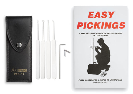 SouthOrd Starter Kit 5pc Lock Pick Set Lock Pick Starter Kit Southord