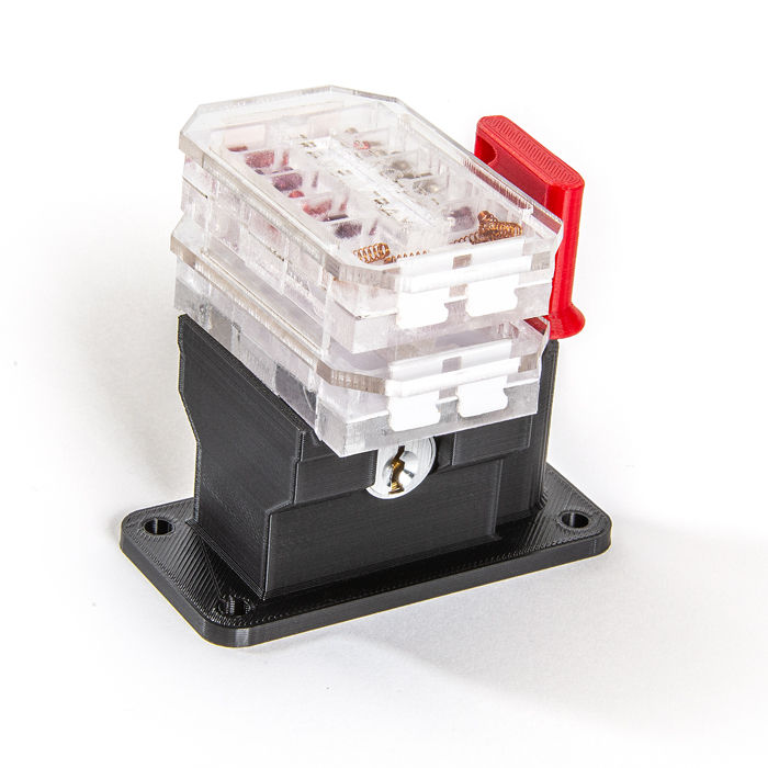 LockCaddy® Pin Tray with Travel Cover Locksmith Tools LockCaddy Products