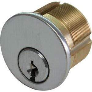 Ilco 1-1/8" Mortise Cylinder | Schlage C123 US26D Mortise Cylinder Ilco
