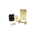 Bit Key Mortise Lockset Satin Brass | US3 Mortise Lock Ilco