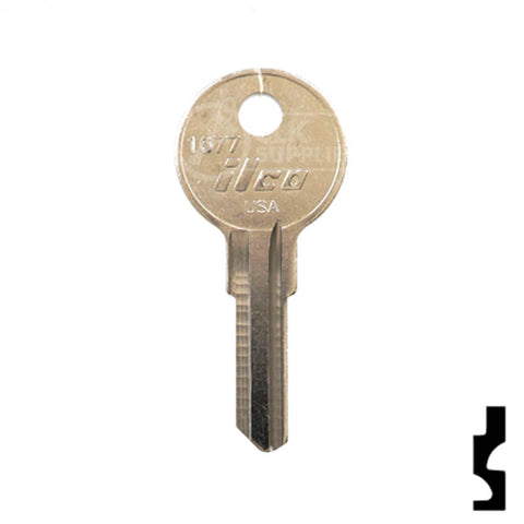 Uncut Key Blank | EZ-GO | 1677, 1919