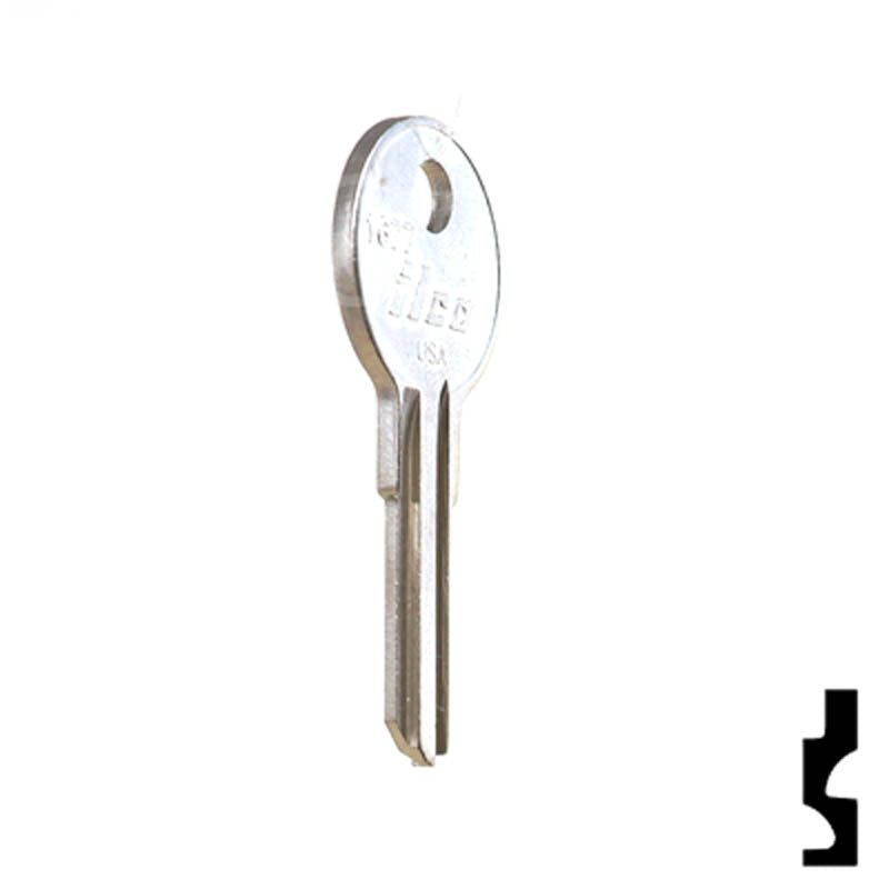 Uncut Key Blank | EZ-GO | 1677, 1919 Motor Sport Key Ilco
