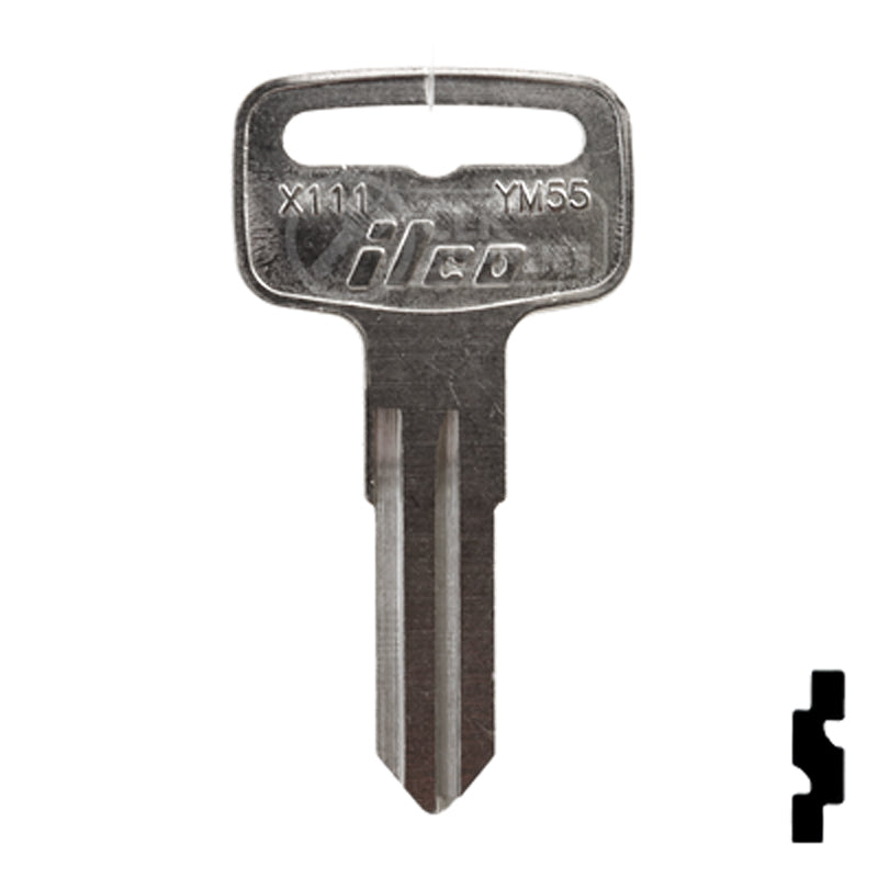 Uncut Key Blank | Yamaha | X111, YM55 — CLK Supplies