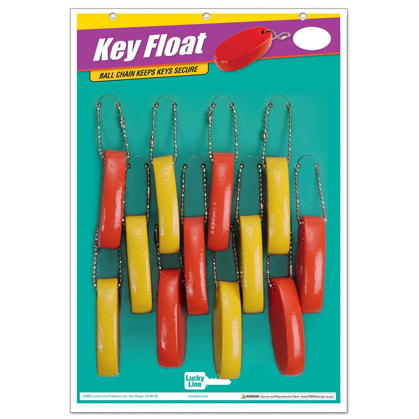 Lucky Line | Soft Key Floats 12/Card
