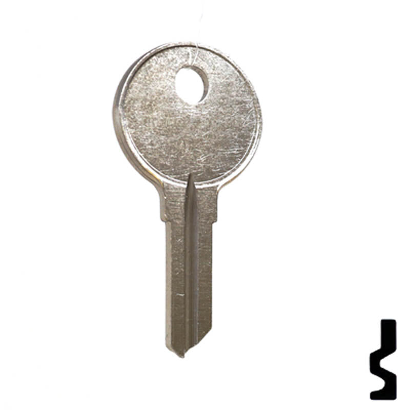 Uncut Key Blank | National Cabinet | 1069B — CLK Supplies