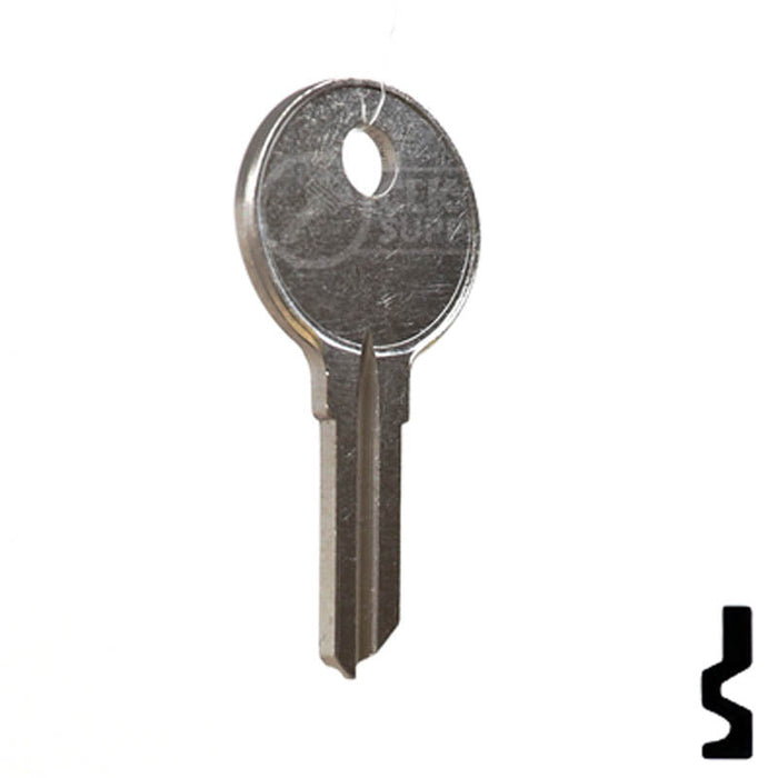 1069B National Cabinet Lock Key Office Furniture-Mailbox Key Ilco