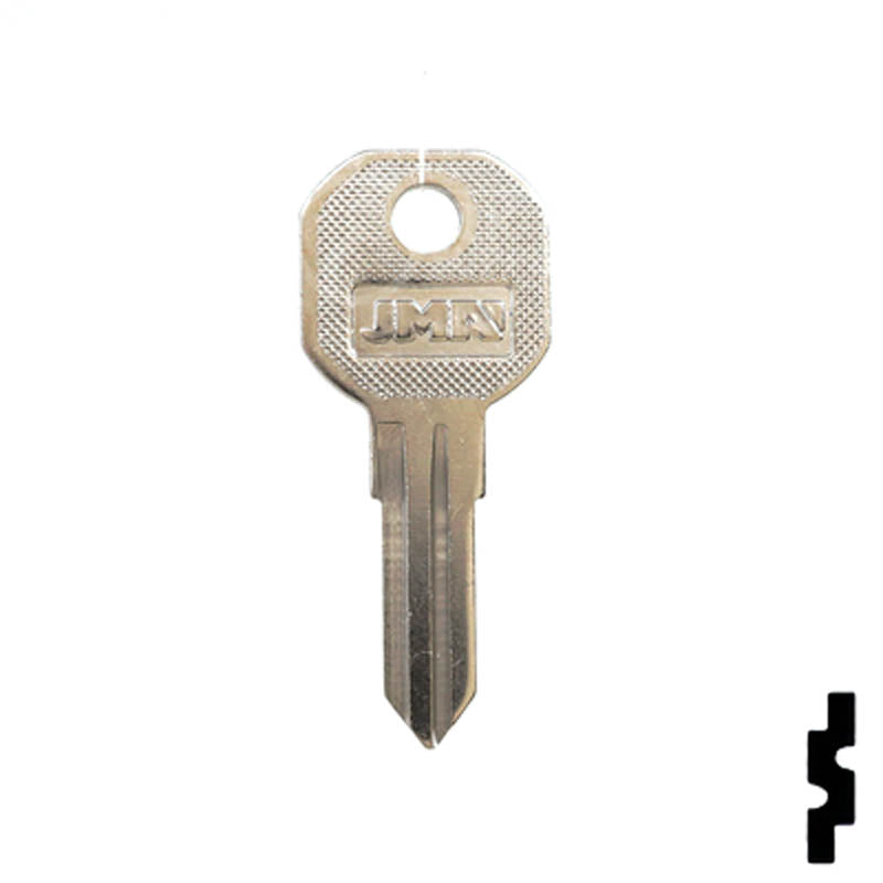 Uncut Key Blank | Southco, Gas Cap | 1611R — CLK Supplies