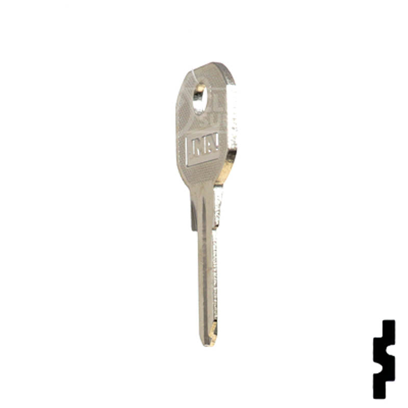 Uncut Key Blank | Southco, Gas Cap | 1611R — CLK Supplies
