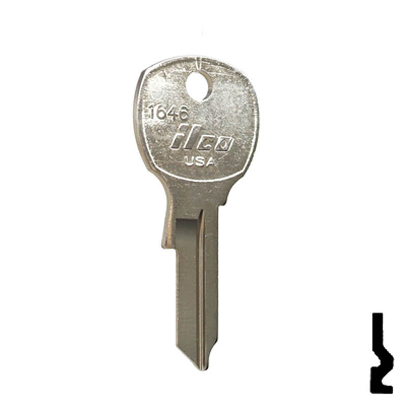 Uncut Key Blank USPS Mail Box 1646