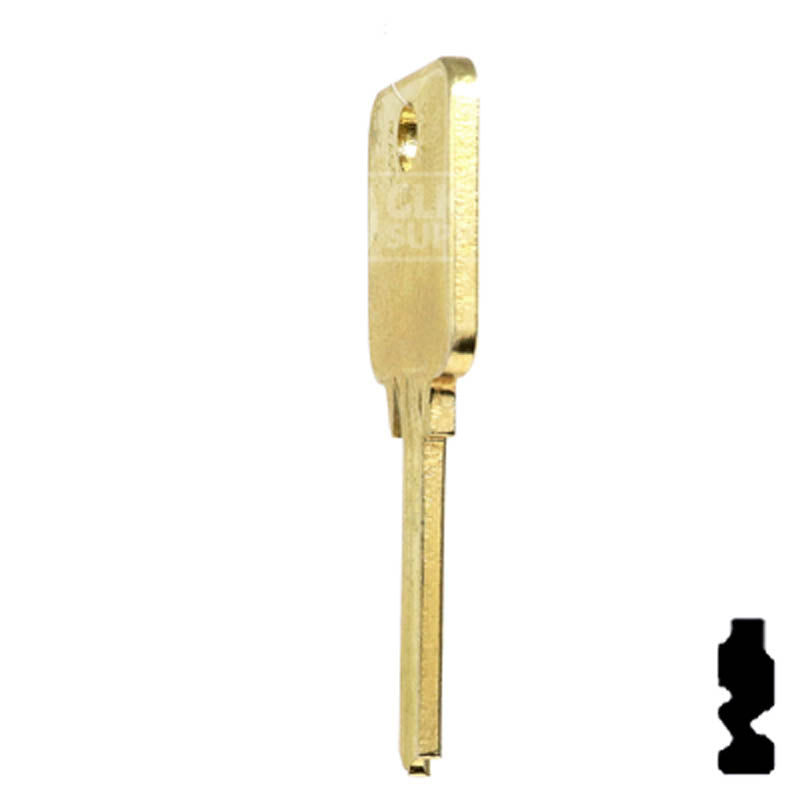 Uncut Key Blank | Medeco, Fire King | 1655 — CLK Supplies