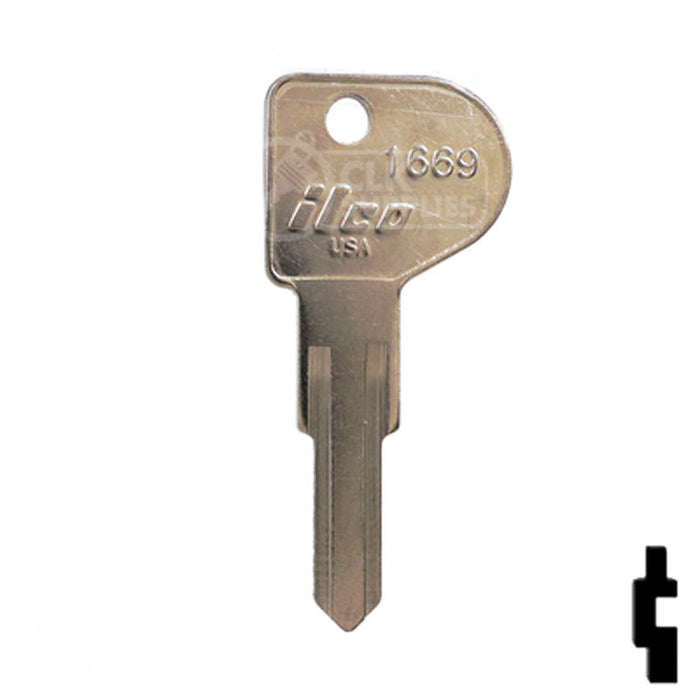 1669 Canada Post Key Office Furniture-Mailbox Key Ilco
