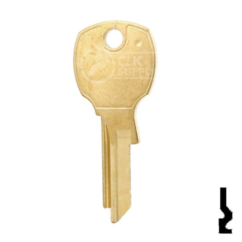 Uncut Key Blank | CompX National OEM | 1646, D4300 — CLK Supplies