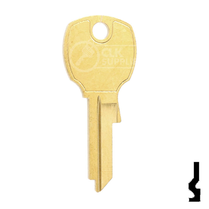 Uncut Key Blank | CompX National OEM | 1646R, D4301 — CLK Supplies