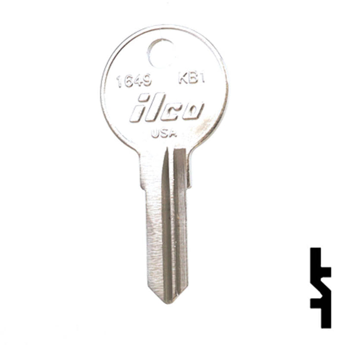 KB1, 1649 Kimball Key Office Furniture-Mailbox Key Ilco