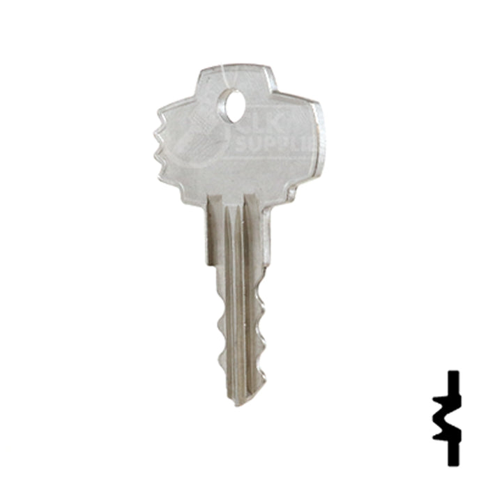 Precut Key Blank | Fort | 750 Office Furniture-Mailbox Key Ilco