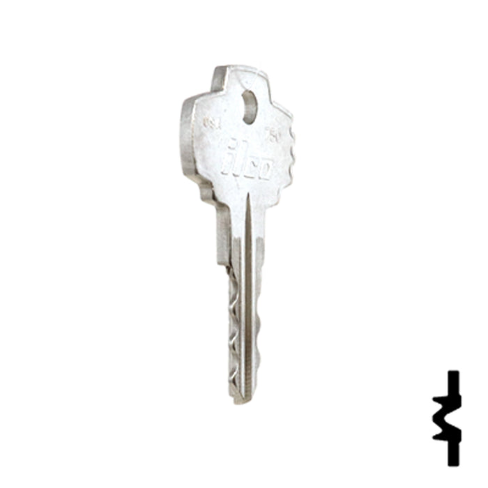 Precut Key Blank | Fort | 750 Office Furniture-Mailbox Key Ilco