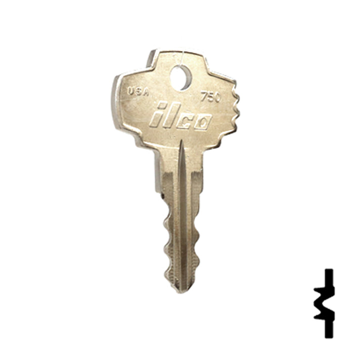 Precut Key Blank | Fort | 750 Office Furniture-Mailbox Key Ilco