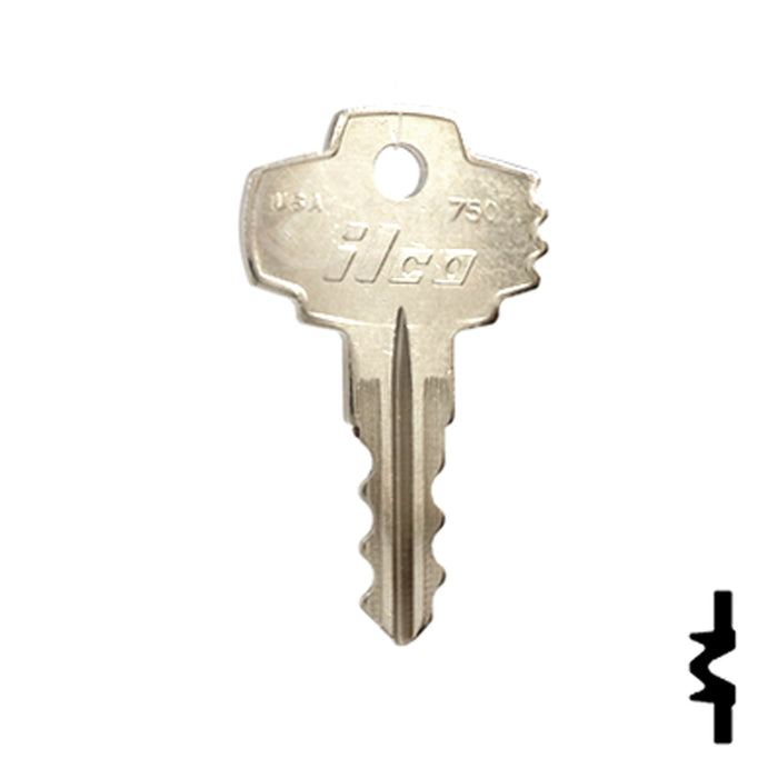Precut Key Blank | Fort | 750 Office Furniture-Mailbox Key Ilco