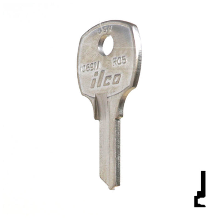 RO5, 1069M National Key Office Furniture-Mailbox Key Ilco