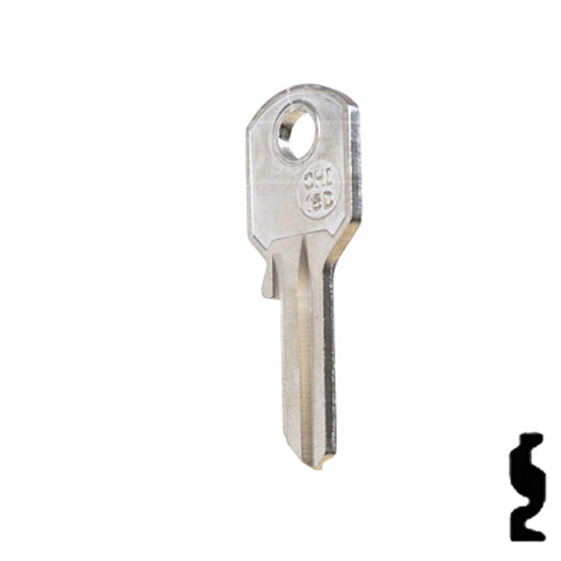 Uncut Key Blank | Chicago | S1041JA, KP9 — CLK Supplies